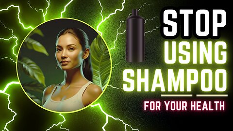 🛑 Stop Using Shampoo 🛑 #health #wellness