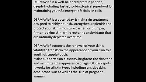 THE BENEFITS AND HOW TO USE DERMAVIE