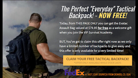 EVATAC by AmericanGunner - Gear for Tactical Minds -- **FREE Tactical Backpack**