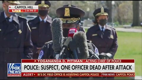 Capitol Police Chief: It's With A Heavy Heart That I Announce One Officer Has Died