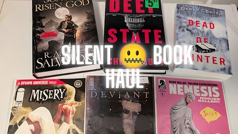 My Silent August book haul