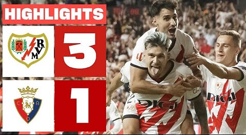 Laliga || Highlight Rayo Vallecano vs Osasuna 3-1 || 2023-2024