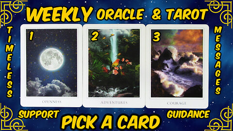 Weekly Tarot & Oracle Reading✨Pick A Card👌Major Breakthrough & Upgrades😁Guidance & Support