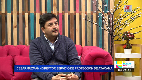 César Guzmán Director Servicio protección de Atacama