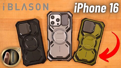 EXCLUSIVE: i-Blason iPhone 16 Pro Case REVIEW! BEST Capture Button Solution?