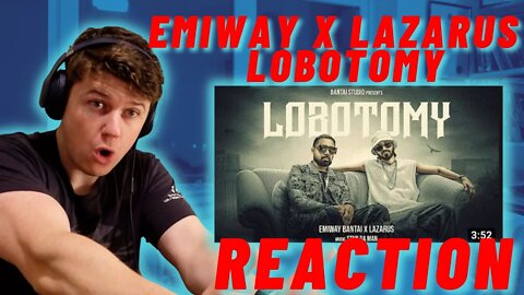 🇮🇳EMIWAY X LAZARUS - LOBOTOMY (OFFICIAL MUSIC VIDEO) | ((IRISH GUY INSANE REACTION!!))