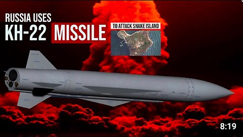 Russian Tu-22M3 Bomber Blasts 🐍 Snake Island on BlackSea Using Invincible Kinzhal KH-22 Missiles