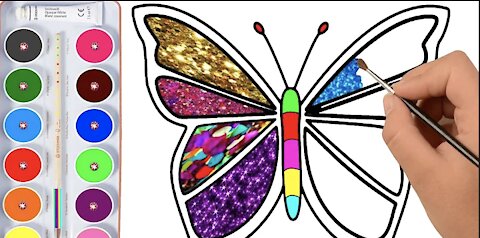 Drawing for Kids |Butterfly, And Many |Picture Coloring Pages