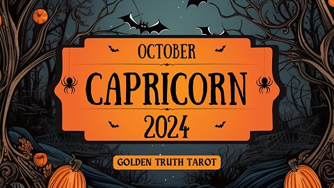 ♑️🔮CAPRICORN Tarot reading predictions for October 2024🔮♑️