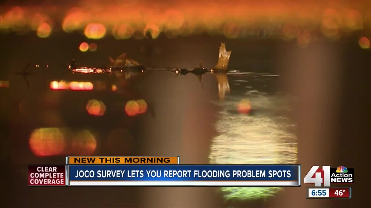 JoCo survey lets you report flooding problem spots