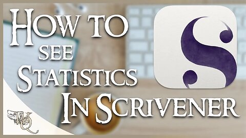 How to check word and page counts in SCRIVENER