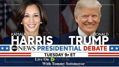 Kamala Harris Vs Donald Trump! Debate 2024 Live With Tommy Sotomayor