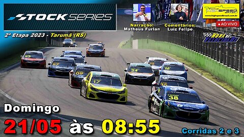 STOCK SERIES | Corrida 2 e 3 | 2ª Etapa 2023 | Tarumã (RS) | Ao Vivo