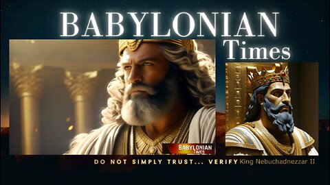 King Nebuchadnezzar II Builder Of Babylon & Scourge Of The Jews