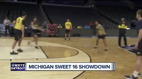 Michigan headed for Sweet 16 showdown