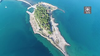 Abandoned island of dreams in Greece is totally destroyed