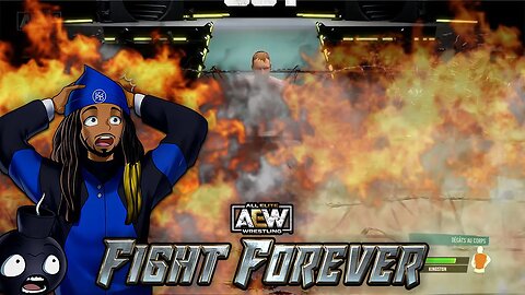 AEW Fight Forever - Explosive Barbed Wire ☠️ Match!