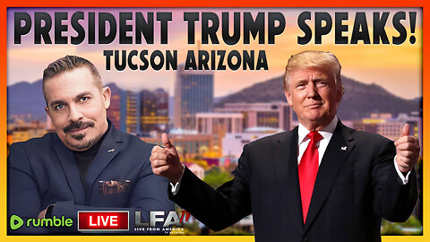 TRUMP SPEAKS IN TUCSON ARIZONA! | The Santilli Report 9.12.24 4pm EST