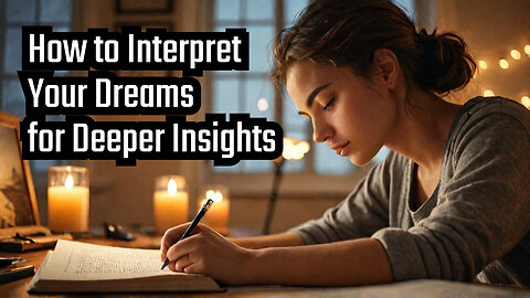 How to Interpret Your Dreams for Deeper Insights.