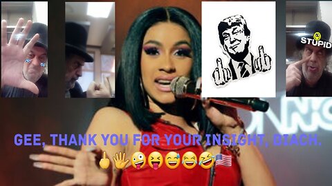 Cardi B Now Will Not Vote Biden. 🖕🖐🤪😝😅😂🤣🇺🇸