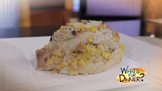 What's for Dinner? - Corn Stuffed Pork Chops