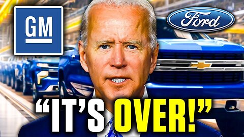 HUGE NEWS! Joe Biden WARNED To SHUT DOWN EVs Immediately!