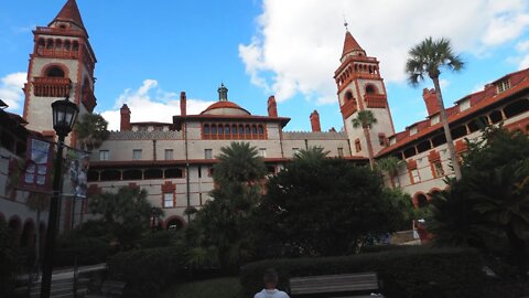 Walking Tour Around St Augustine | Flagler College & St Augustine Distillery