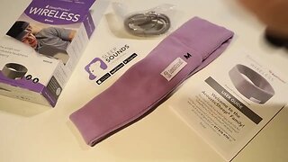 AccousticSheep Lavender Wireless SleepPhones Unboxing