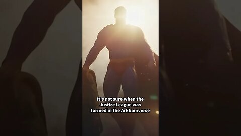 When was the Justice League formed in the Arkhamverse? #shorts