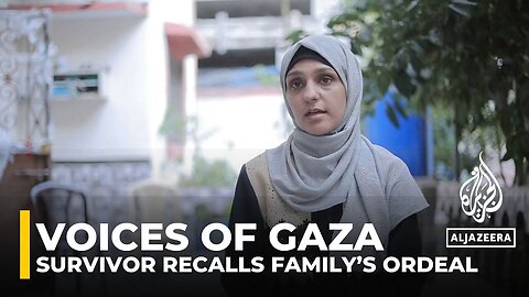 Voices of Gaza: Survivor recalls family's tragic deaths and ordeal amid Israeli nighttime strikes