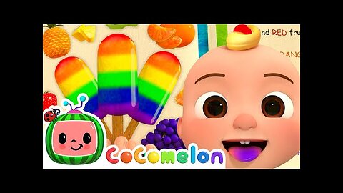 The Colors Song (with Popsicles) | CoComelon | Moonbug Kids - Color Time