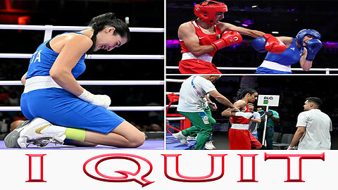 Female Boxer Quits Amid Gender Controversy