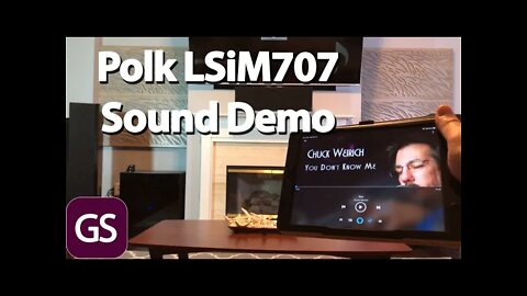 Polk Audio LSiM707 Sound Demo Chuck Weirich - Rise Test 1