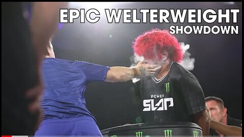 Epic welterweight Title Showdown | Emanual Muniz vs Anthony Blackburn... ? #slap #powerslap