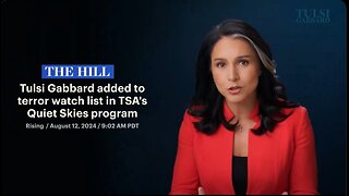 Tulsi Gabbard: I put my life on the line for this country. Now the gov calls me a terror threat.