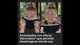 Almohadita que permite desahogarse gritando en cualquier lugar sin molestar a nadie