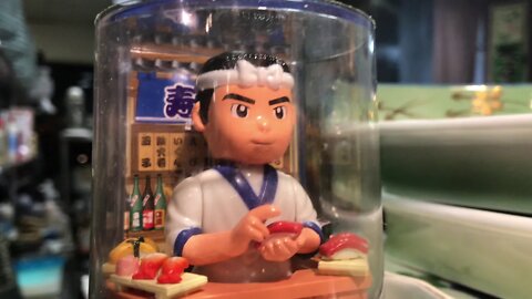 Solar Sushi Chef Bobblehead