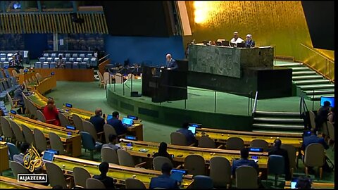 UN General Assembly reviews draft resolution by Palestine calling for end to Israel occupation