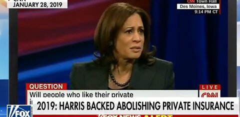 Resurfaced videos show Kamala Harris previously supported abolishing private insurance