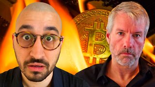 Michael Saylor 130,000 Bitcoin Liquidation | Crypto is DEAD