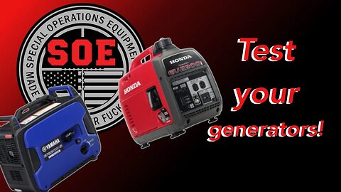 Know if your equipment is working! #honda #hondagenerator #generator #generatorrepair #yamaha