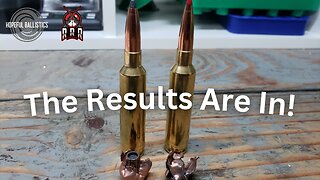 Hornady ELDX vs Nosler Partition: Part 3 "The Results"