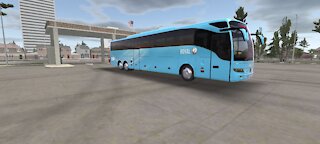 Bus Simulator Ultimate new bus skin F HD American Bus And American Route(GAME)Play--FH #4