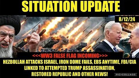 Situation Update: WW3 False Flag EBS Imminent. FBI-CIA Linked to Trump Assassination!