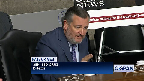 Sen. Ted Cruz's Rant About Antisemitism Triggers Antisemite During Hearing, Proving His Point