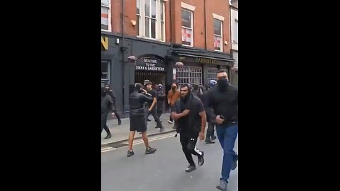 Mobs of Muslims Gangs STORM The Streets Of England