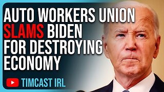 Auto Workers Union SLAMS Biden For DESTROYING Economy, Democrats Have LOST Unions, Trump Winning