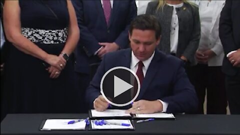 Governor DeSantis Press Conference Hillborough County