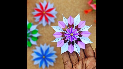 DIY Christmas Decorations🎄How to Make Paper Christmas Snowflake❄️