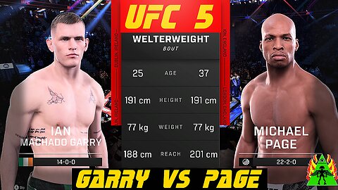 UFC 5 - GARRY VS PAGE